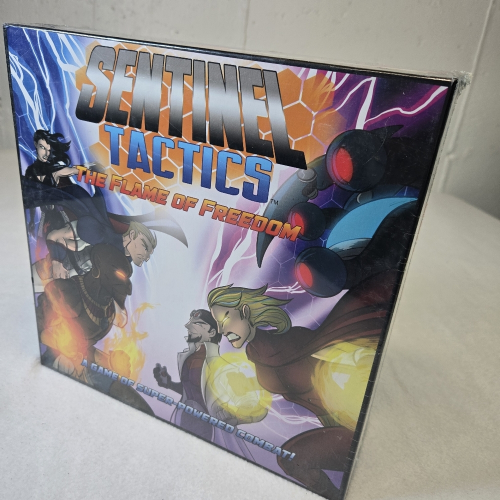 Sentinel Tactics - The Flame of Freedom - Board Game - New & Factory Sealed
